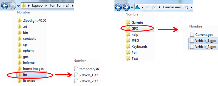 Directorios GPS